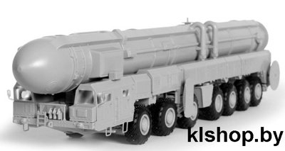 5003 Российский ракетный комплекс стратегического назначения "Тополь" - Сборные модели для склеивания Звезда