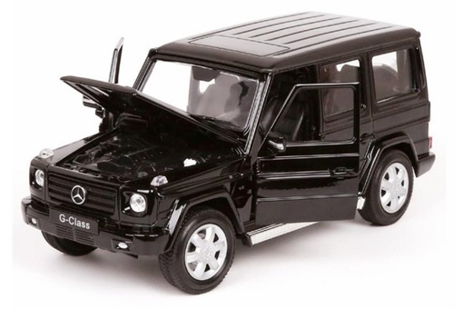 Инерц металл машинка "Mercedes-Benz G500" Технопарк цвет черный G-СLASS-BE