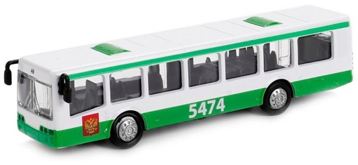 Инерционный металлический автобус Технопарк SB-16-65-BUS-WB