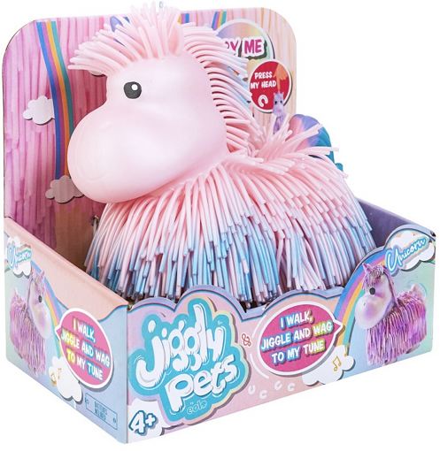 Интерактивная игрушка Джигли Петс Единорожка 40396 розовая