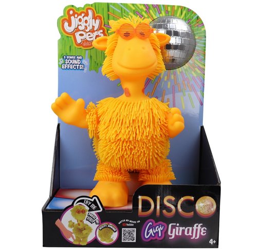 Интерактивная игрушка Джигли Петс Жираф Жи-Жи 40399 желтый