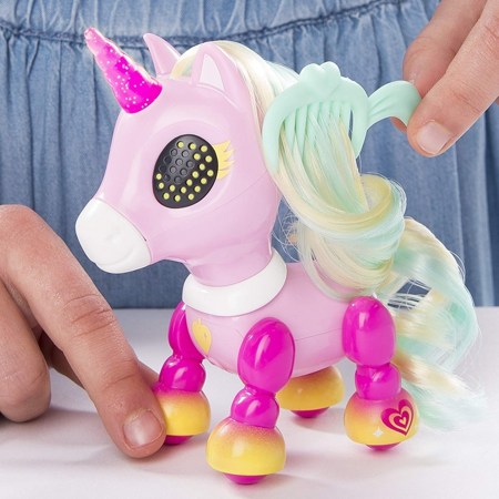 Интерактивная игрушка Zoomer Zupps Tiny Unicorns "Счастливый единорог" розовый