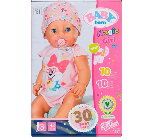 Интерактивная кукла Волшебная малышка 43 см Беби Бон Baby Born 827956