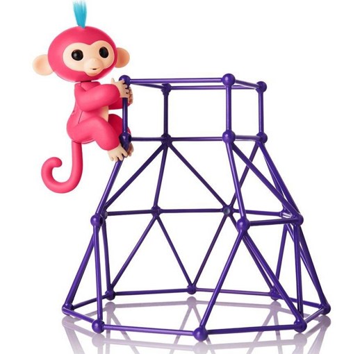 Интерактивная обезьянка Aimee с игровой площадкой Fingerlings 3732