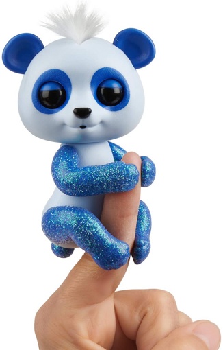 Интерактивная панда Fingerlings Wowwee Арчи голубая