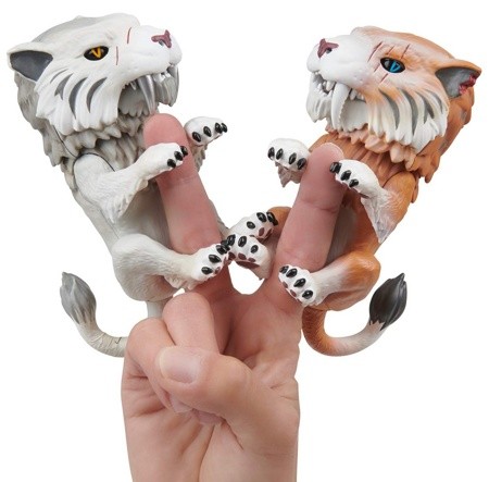 Интерактивный тигр Fingerlings Untamed Wowwee Бонсо 3972