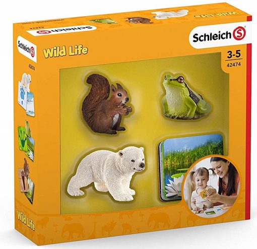 Карточная игра Мир диких животных серия Wild Lif Schleich 42474