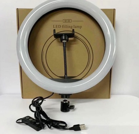 Кольцевая лампа Ring Fill Light M-33 33 см + штатив