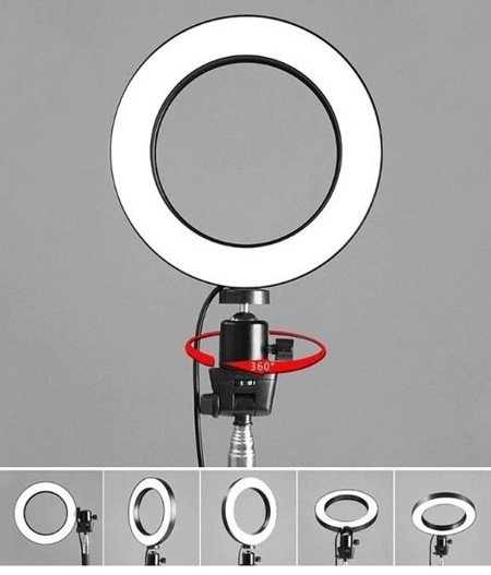 Кольцевая лампа Ring Fill Light 26 см + штатив