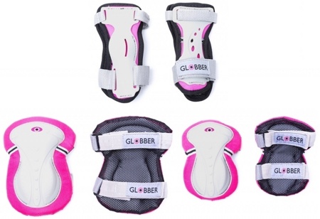 Комплект защитный Globber Junior Protective XS розовый