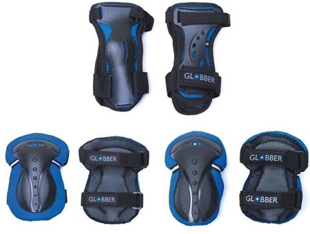 Комплект защитный Globber Junior Protective XXS синий
