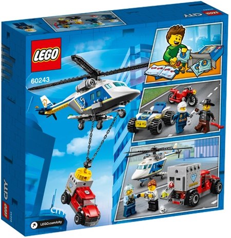Лего Сити 60243 Погоня на полицейском вертолёте Lego City