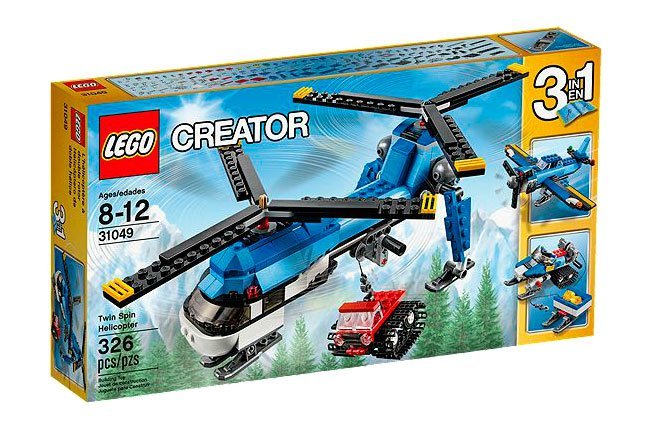 Лего 31049 Двухвинтовой вертолёт Lego Creator