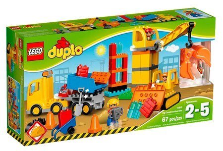 Лего 10813 Большая стройплощадка Lego Duplo