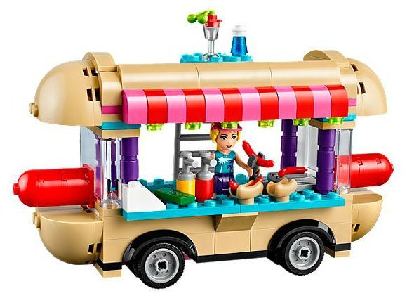 Лего 41129 Парк развлечений: фургон с хот-догами Lego Friends