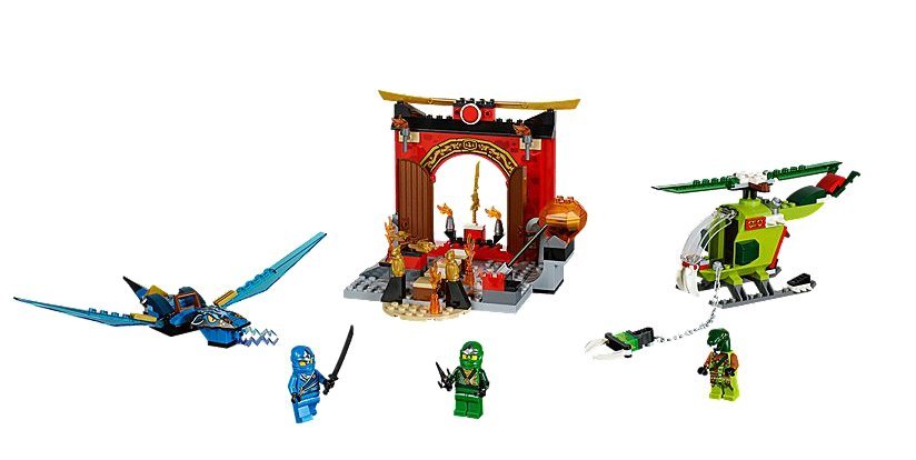 Лего 10725 Затерянный храм Lego Juniors
