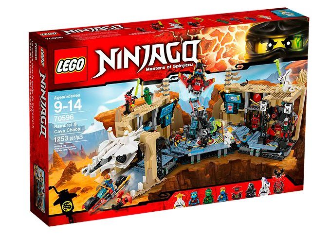 Лего 70596 Самурай Х: Битва в пещерах Lego Ninjago