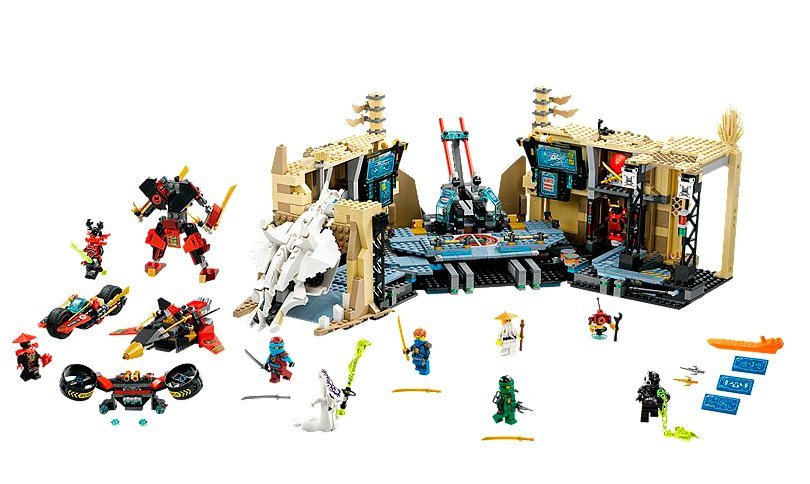 Лего 70596 Самурай Х: Битва в пещерах Lego Ninjago