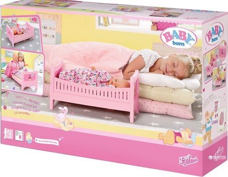Кроватка для куклы 43 см Бэби Бон 824399