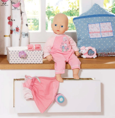 Кукла Розовые ползунки Беби Анабель 794333