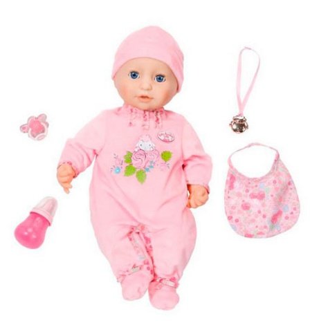 Кукла с мимикой 43 см девочка Baby Annabell 794821