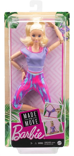 Кукла Барби Безграничные Движения Блондинка GXF04