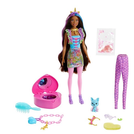 Кукла Барби Color Reveal Peel Единорог GXV95