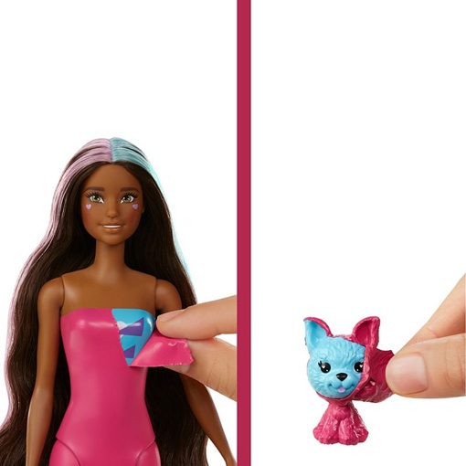 Кукла Барби Color Reveal Peel Единорог GXV95