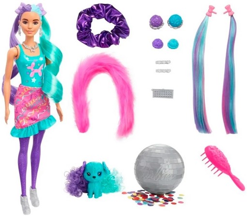 Кукла Барби Color Reveal серия Glitter HBG41