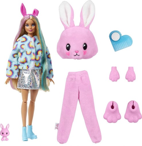 Кукла Барби Cutie Reveal Кролик HHG19