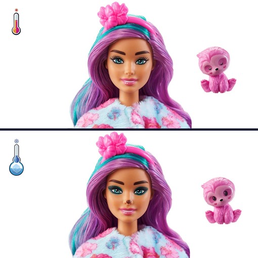 Кукла Барби Cutie Reveal Ленивец HJL59