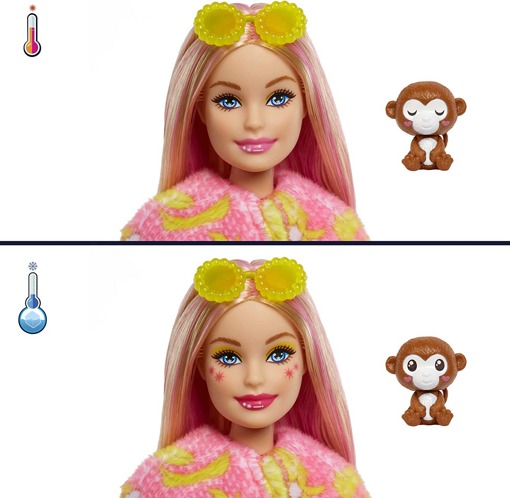 Кукла Барби Cutie Reveal Обезьянка HKR01