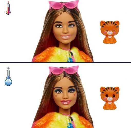 Кукла Барби Cutie Reveal Тигр HKP99