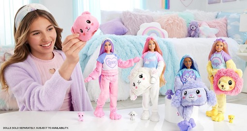Кукла Барби Cutie Reveal Ягненок HKR03