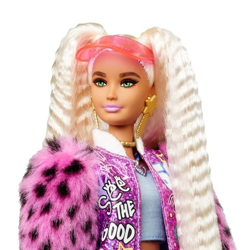 Кукла Барби Экстра блондинка с косичками GYJ77