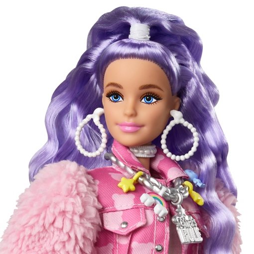 Кукла Барби Экстра c фиолетовыми волосами GXF08