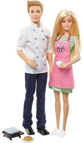 Кукла Барби и Кен шеф-повар FHP64