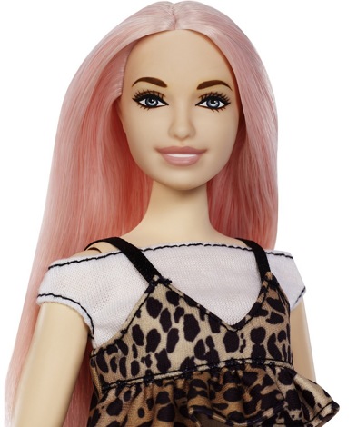 Кукла Барби Игра с модой с розовыми волосами полная FXL49