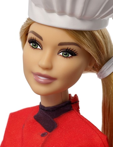 Кукла Барби из серии "Кем быть" шеф-повар FXN99