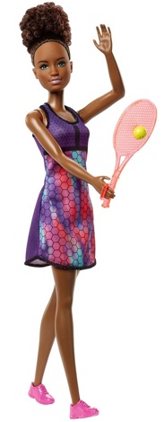 Кукла Барби из серии "Кем быть" теннисистка FJB11
