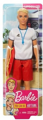 Кукла Барби Кен спасатель FXP04