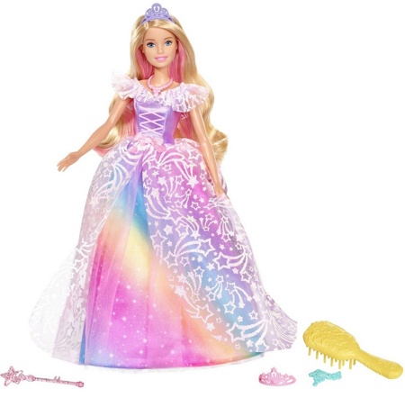 Кукла Барби Принцесса в длинном пышном платье GFR45
