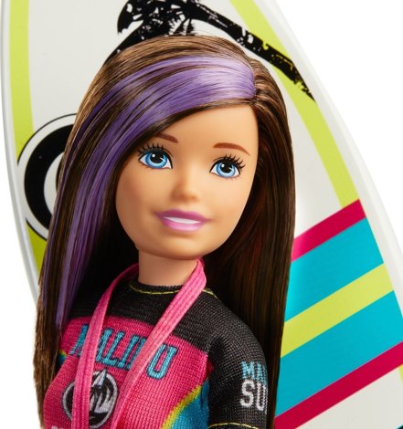 Кукла Барби Скиппер серфингистка GHK36