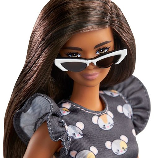 Кукла Барби в платье с мышками Игра с модой GHW54