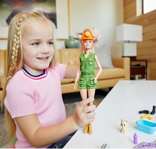 Кукла Барби Загадочные профессии Блондинка GLH62
