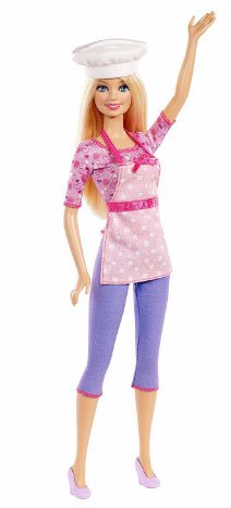 Кукла Барби из серии "Кем быть?" Повар BDT28 + комплект одежды