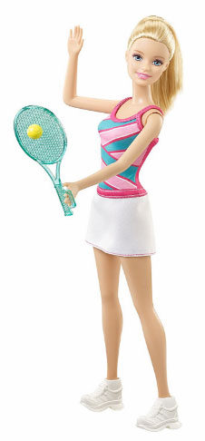 Кукла Барби из серии "Кем быть?" Теннисистка CFR04