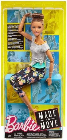 Кукла Барби Безграничные Движения Шатенка FTG82