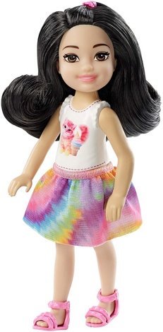 Кукла Челси брюнетка Барби FXG77