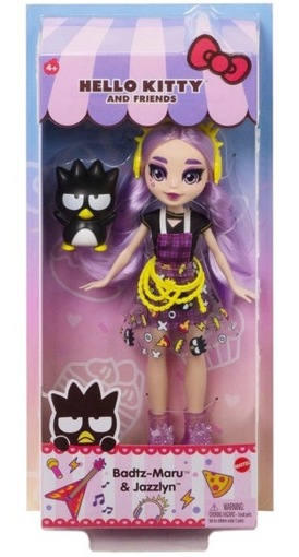 Кукла Jazzlyn с фигуркой Badtz Maru - Hello Kitty and Friends GWW98